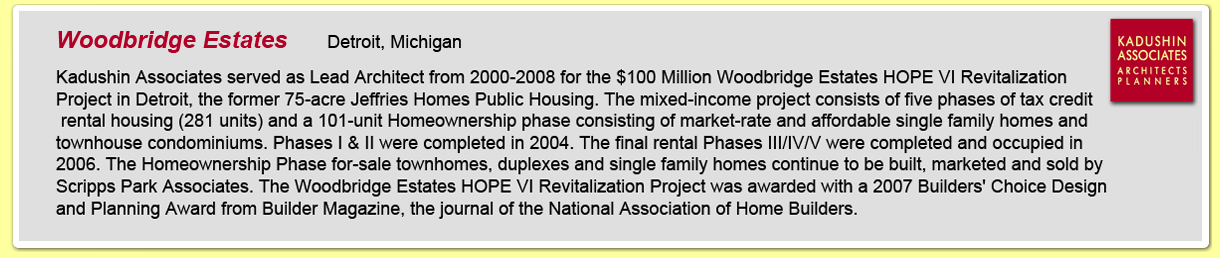 Woodbridge Estates words